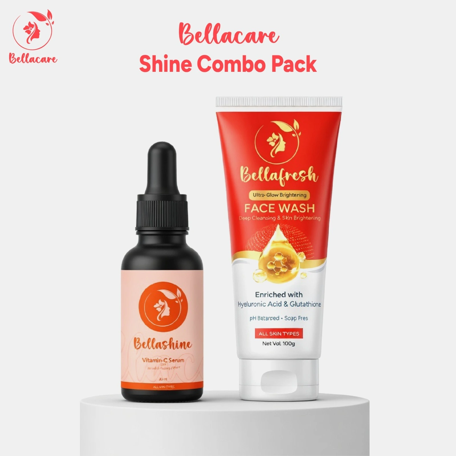 Bellashine and Facewash