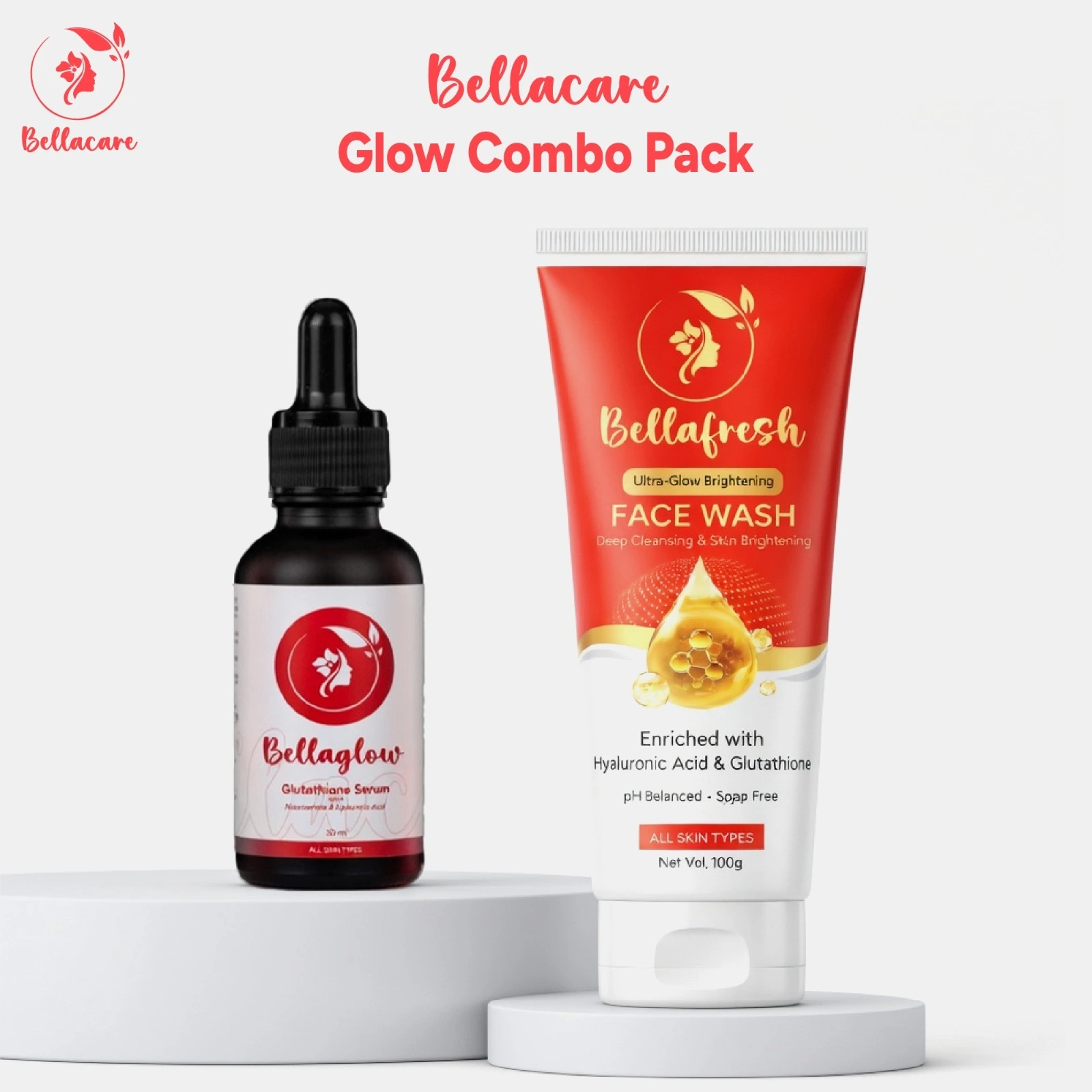 Bellaglow and Facewash